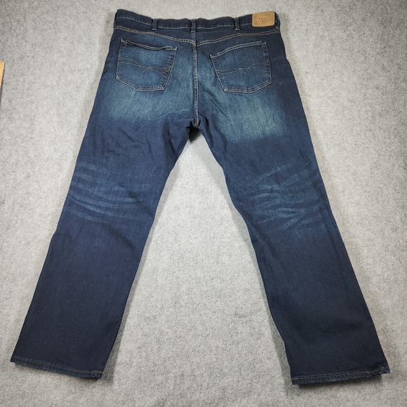 Polo Ralph Lauren Jeans Mens 46Bx32 Blue Dark Wash Hampton  Straight - Picture 11 of 16